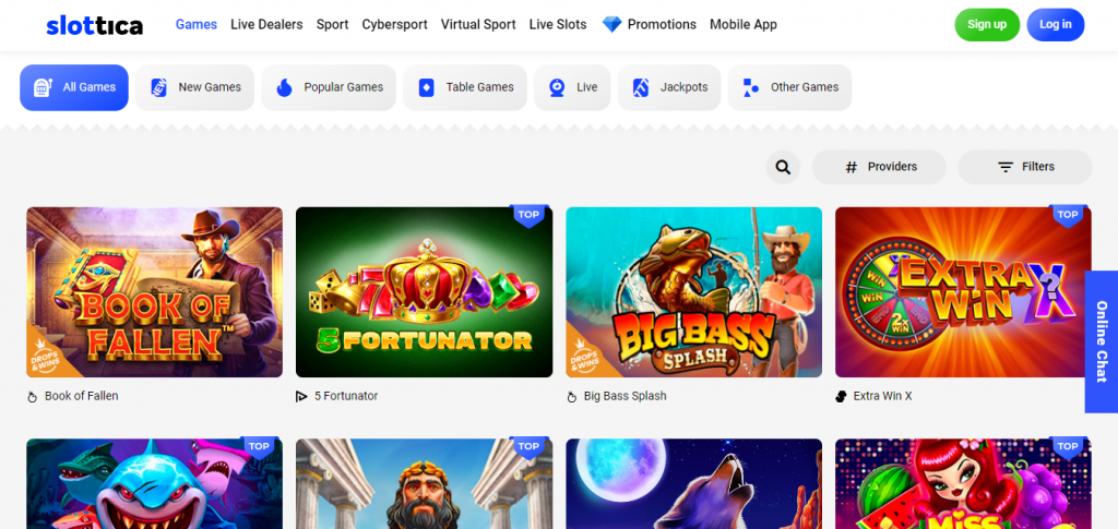 Where to Play JeyX Game at Slottica Casino